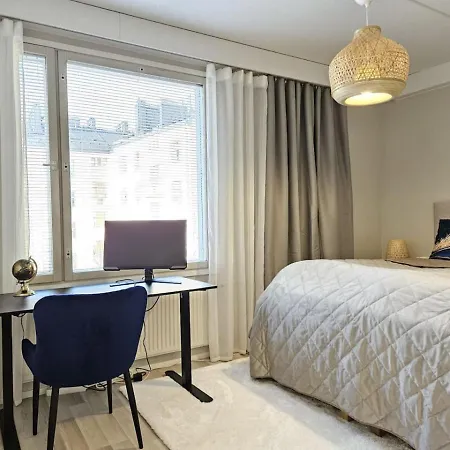 Luxcityhome 300m Metro With Glass Balcony * Helsinki